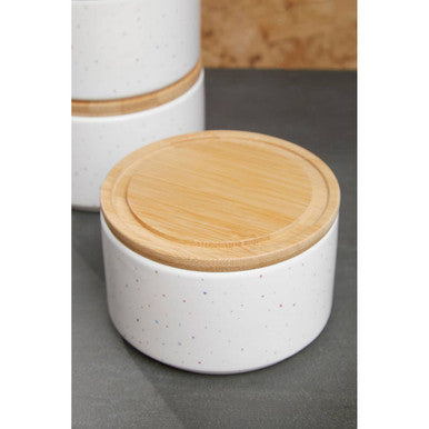 Set of 3 Stackable Canisters