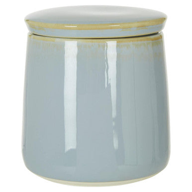 Blue Tapered Glossy Canister