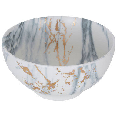 Marble Effect Salad Bowl