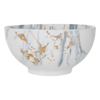 Marble Effect Salad Bowl