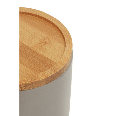 Grey Medium Stoneware Canister