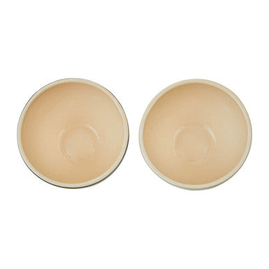 Set of 2 Small Stoneware Bowls with Leopard Pattern