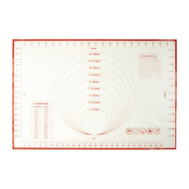 Red Trim Non Stick Baking Mat