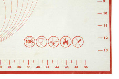 Red Trim Non Stick Baking Mat