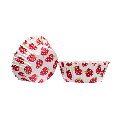 60 Piece Medium Strawberry Cupcake Cases