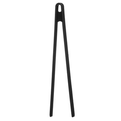 Black Silicone Tongs