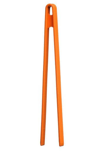 Orange Silicone Tongs