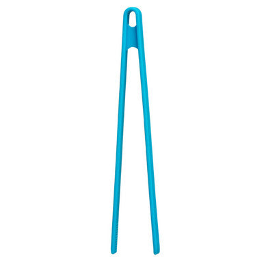 Blue Silicone Tongs