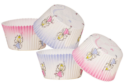 40 Piece Large Star and Princess Cupcake Cases