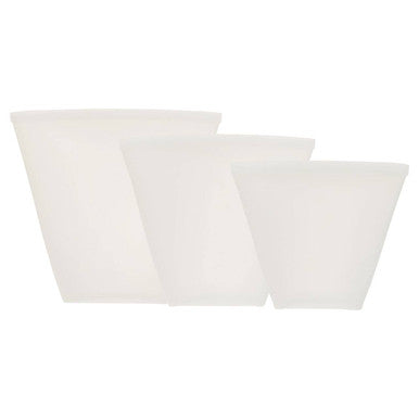 Set Of 3 Silicone Food Bags