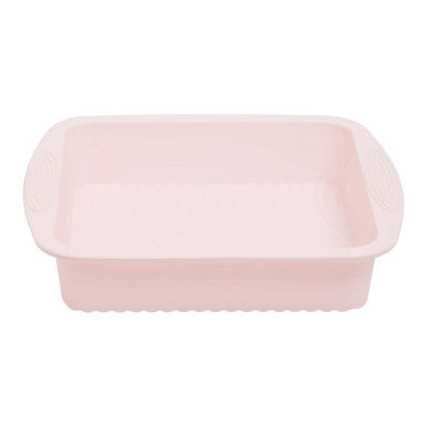 Pastel Pink Square Cake Mould
