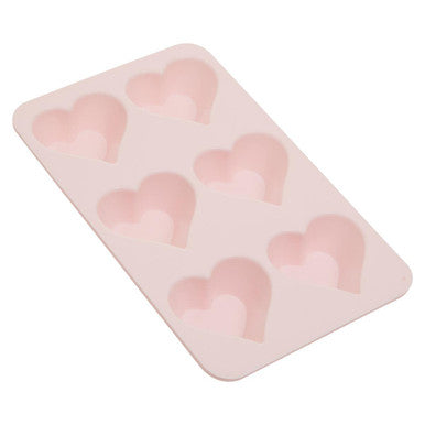 Pastel Pink Heart Shape Cake Mould