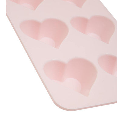 Pastel Pink Heart Shape Cake Mould