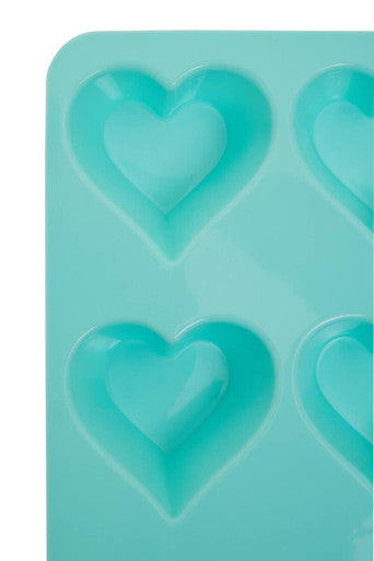 Pastel Green Heart Shape Cake Mould