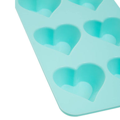 Pastel Green Heart Shape Cake Mould
