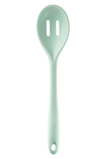 Sage Green Silicone Slotted Spoon