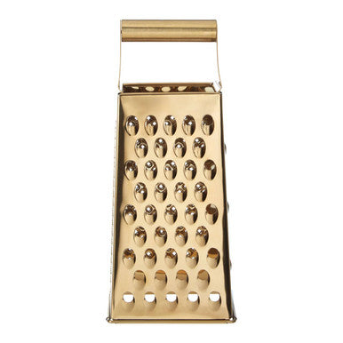 Gold Finish Large Box Grater