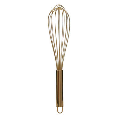 Gold Finish Large Whisk