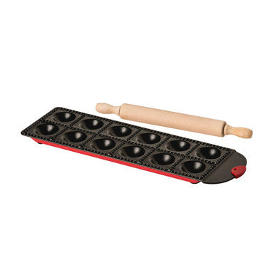 Ravioli Tray with Rolling Pin