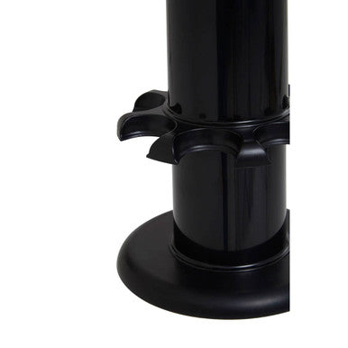 2 Tier Black Revolving 16 Bottle Spice Rack