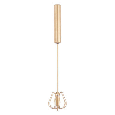 Press and Spin Light Gold 35cm Whisk