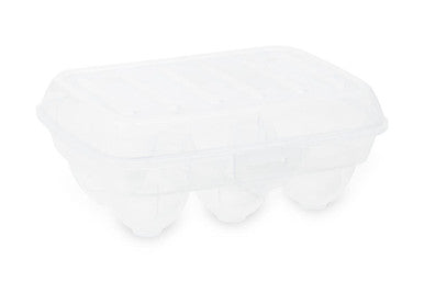 Clear Six Egg Box