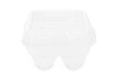Clear Six Egg Box