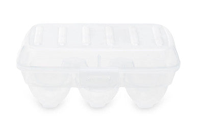 Clear Six Egg Box