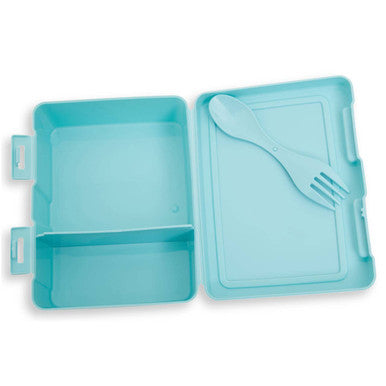 Mint Green 2 Section Lunch Box