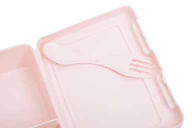 Pink 2 Section Lunch Box