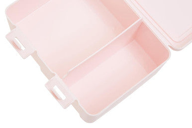 Pink 2 Section Lunch Box