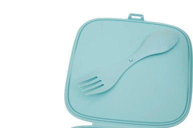 4 Compartment Mint Green Lunch Box
