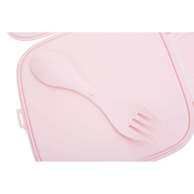 Pink 4 Section Lunch Box