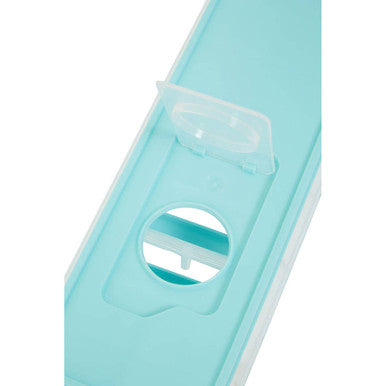 Arctic Green Plastic Ice Cube Tray with Lid