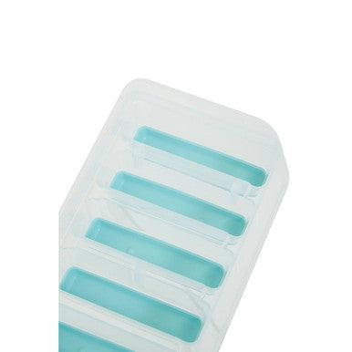 Arctic Green Plastic Ice Cube Tray with Lid