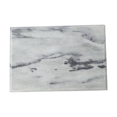 Large White Marble Rectangular Chopping and Serving Board