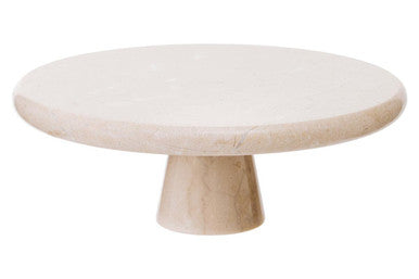 Pale Gold Marble Cake Stand