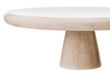 Pale Gold Marble Cake Stand