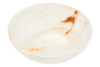Onyx Marble Serving Bowl