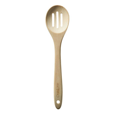 Ergonomic Slotted Spoon with Hanging Loop