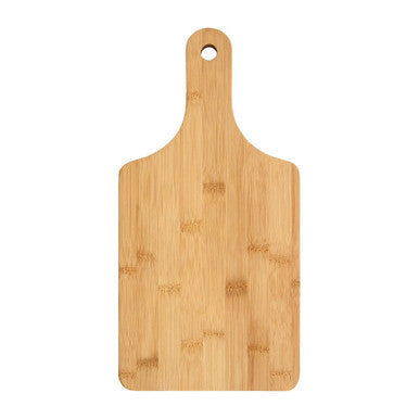 Natural Bamboo Small Paddle Chopping and Serving Board