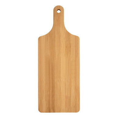 Natural Bamboo Large Paddle Chopping and Serving Board