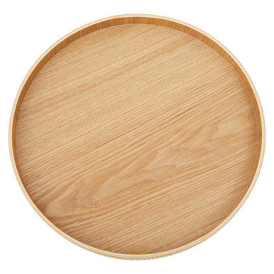 Medium Natural Fir Wood Serving Tray