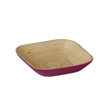Raspberry Spun Bamboo Small Bowl