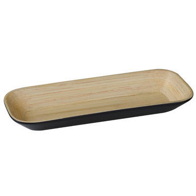 Matt Black Large Serving Tray