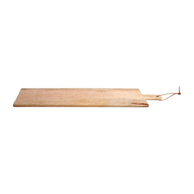 Large Mango Wood Paddle Chopping and Serving Board