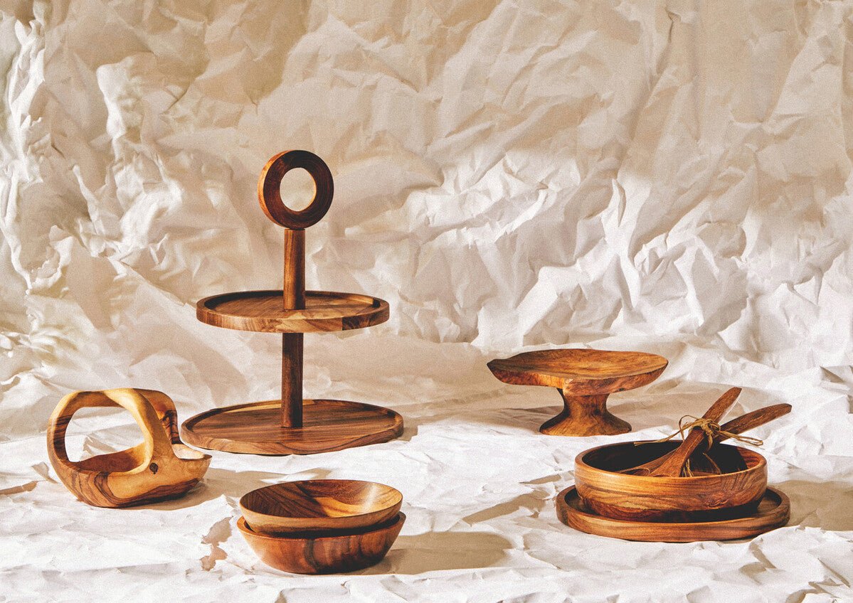 Olive Wood Fruit Bowl