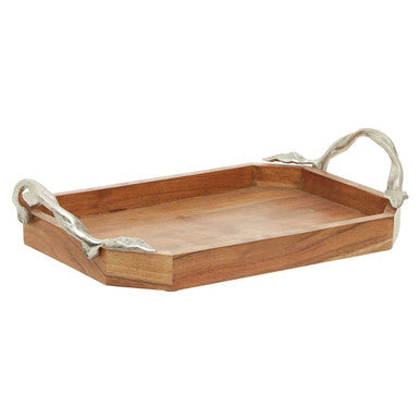 Acacia Wood Small Rectangular Tray