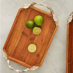 Acacia Wood Small Rectangular Tray