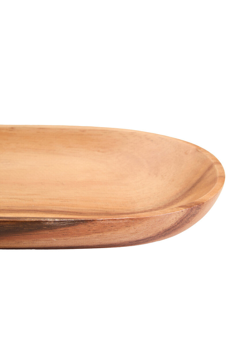 Acacia Small Oval Serving Dish